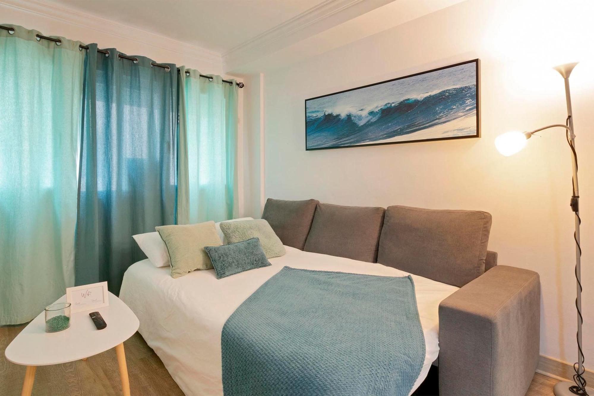 Blue Waves - Free Parking Apartment El Medano  Luaran gambar